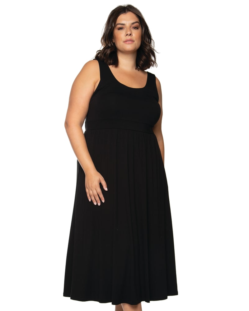 Front of plus size Renata Knit Midi Dress by Dex Plus | Dia&Co | dia_product_style_image_id:193783
